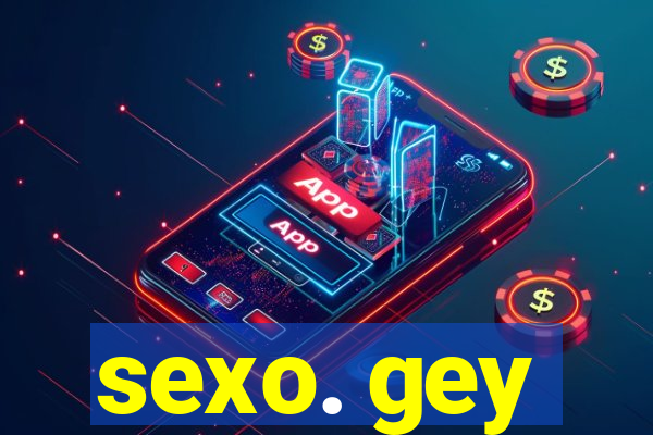 sexo. gey